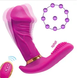Kvinnlig vestibule knäppt och bärbar G-Spot Vibrator Wireless Remote Control Bluetooth App Jumping Egg Sex Products 75% rabatt på onlineförsäljning