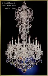 Chandeliers Phube Lighting Luxury K9 Crystal Lustre Light Villa Duplex Building Stair