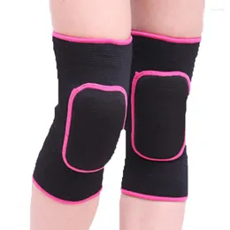 Ginocchiere 1PC Pallacanestro Sport Ginocchiera Volleyball Protector Brace Support Football Compression Leg Sleeves