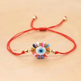 Charm Bracelets YASTYT Red String Bracelet Greek Eye Braclet Evil for Women Pulsera 2023 Trendy Jewellery Adjustable Rope Bangle
