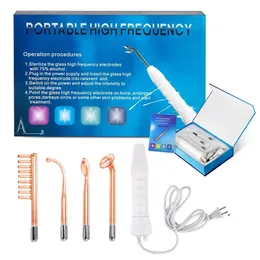 Massaggiatore viso Beauty Star Electrode Macchina ad alta frequenza Spot Acne Remover Cura della pelle Face Spa Massaggiatore ad alta frequenza 230621