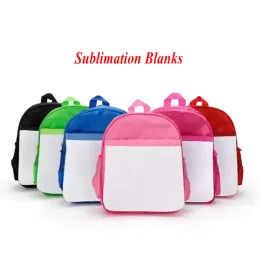 Sublimation Backpack Kindergarten Kid Toddler School Backpacks for Girls Boys adjustable strap design schoolbag wholesale JN24