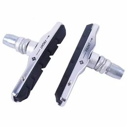 Conjuntos de grupos de bicicleta Mountain bike Folha de borracha de pastilha de freio V Pastilhas de freio substituíveis V-Brake Shoes Blocos dispositivo super pastilha de freio 230621