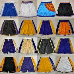 Classic Retro Mesh Basketball Shorts Man Movie Breathable Gym Training Beach Pants Sweatpants Pant Short Black White Yellow Purple