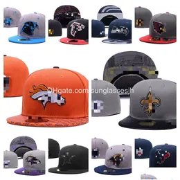 Ball Caps Summer Designer Fitted Hats All Team Basketball Snapbacks Letter Sports Outdoor Embroidery Cotton Flat Fl Closed Beanies L Dhgmi