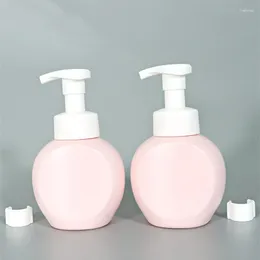 Bottiglie di stoccaggio 300 ml Vuoto Dispenser di sapone per le mani in schiuma di plastica Pompa per schiuma Bottiglia da bagno Ricarica trasparente