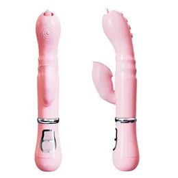 Generation Double Tongue Vibrating Rod Rear Multi in One Prodotti divertenti per le donne Sconto del 75% Vendite online