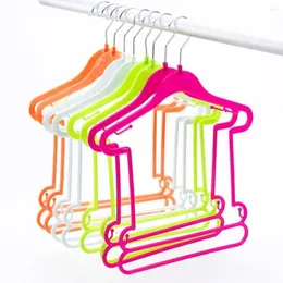 Hangers 1PCS Multifunction Plastic Children Hanger Clothing Store Baby Kid Hook Clothes Wet Wardrobe Dry Stand Rack