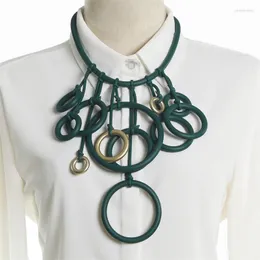 Anhänger-Halsketten, handgefertigt, für Damen, einzigartiger Böhmen-Stil, luxuriöser Vintage-Schmuck, klassische Kleidungsaccessoires