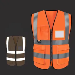 Factory wholesale reflective safety vest construction site construction night riding reflective vest