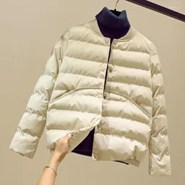 Kvinnors dike rockar ner Cotton Winter Coat for Women Jacket Varm kall lös Multi Color Plus -modekläder