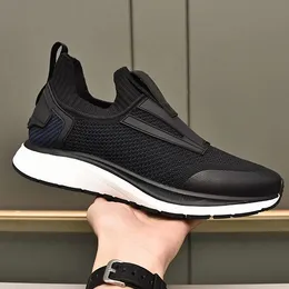 Designer men's shoes spring new knitted shoes soft sole casual sports shoes lazy shoes running shoes breathable shoes retro culture shoes are available in many colors