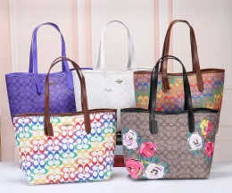 Дизайнерская сумочка для женщины большая мощность Rainbow Pink Swork Кошелька Весная кожаная сумка для кросса женщин роскошные сумочки на плечах 2 шт.