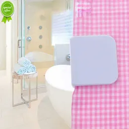 Nya 2st/set duschgardinklämmor Hushållen Dagliga nödvändigheter Toalettgardinringar Klipphållare Anti Splash Spill Badrumsprodukter