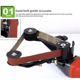 Sliper Electric Iron Angle Grinder Sanding Belt Adapter Accessories of M14/M10 Sanding Machine Grinding Polishing Machine