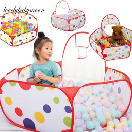 Baby Rail 1.5M Portable Baby Playpen Children Ball Pit with Basketball Hoop Kids Dry Ball Pool Folding Indoor Outdoor Ballenbak Toys 230625