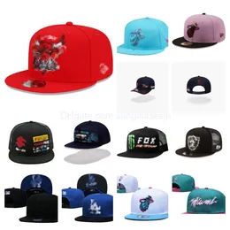 Ball Caps 2023 Дизайнерские шляпы Вся команд логотип регулируемые снимки.