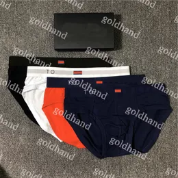 Slip firmati Intimo da uomo Mutande Boxer in puro cotone stampato di marca Pantaloncini boxer sportivi estivi