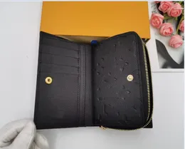 Carteiras femininas de luxo bolsas com alça de ombro bolsas de grife de alta qualidade Pacote bonito e atmosférico de alta qualidade 60235 Preto em relevo