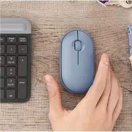 Myszy M350 Pebble Wireless Mouse 1000dpi 100g Wysoka precyzyjna optyczna cicha Bluetooth na laptop PC