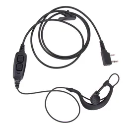 Słuchawki interkomu, takie jak Baofeng UV82/UV8D z podwójnym słuchawkami słuchawkowymi PTT