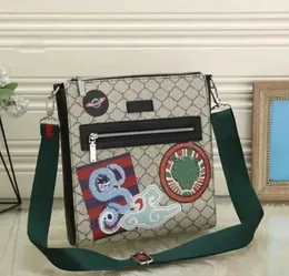 Nuovi stili di borsa a tracolla da uomo Borsa a tracolla di moda con tasche di borse di lusso di varie dimensioni