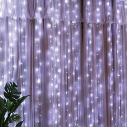 ストリングリードフェアリーストリングライトUSB銅線星のライトストリップライトホリデー照明室ウェディングクリスマスパーティーの装飾