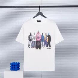 Męskie koszulki Summer 100% bawełniana Korea moda Towala Mężczyźni/kobieta przyczynowa O-Neck Podstawowa koszulka Męskie Topy M-3xl WE33