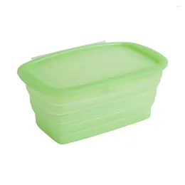 Tigelas Fresh Boxes Microware Home Silicone Container Storage Suprimentos Cover Connected Dobrável Retrátil Cozinha Portátil Bentos