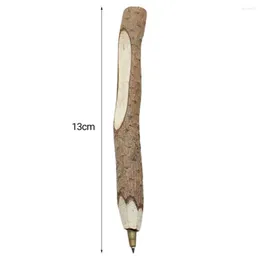 5 peças caneta de boa assinatura degradável acabamento fino ecologicamente correto lápis esferográfica de uso amplo