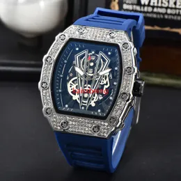 Law Top Luxury High Quality Men's Watch Automatic Sports 3針走秒フル機能ダイヤモンドRメンズクォーツウォッチ
