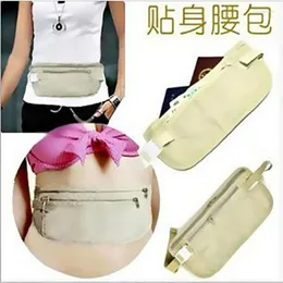 Belts Invisible Travel Waist Packs Pouch For Passport Money Belt Bag Hidden Security Wallet Gift Chest Pack