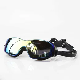 Schutzbrille professioneller Erwachsener großer Randschwimmbrillen HD Antifog Ectroplated Silicon Goggs Mode Goggs Hersteller WHOSA AA230530