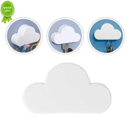 New Magnet Keychain Holder 3D Cloud Wall-Mounted Neodymium Magnetic Key Hanger Creative Keys Hooks Storage on Door for Home Decor