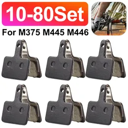 Bike Groupsets 10-80 Set MTB Bike Hydraulic Brake Pads for xt M445 355 395 Magura Bicycle Parts Cycling Organic Resin Disc Brake Pads 230621