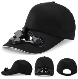 Solar Power Hut Kappe Kühlen Fan Für Golf Baseball Sport Sommer Outdoor Solar Sun Cap Mit Lüfter Hysteresen Baseball kappe