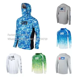 Andere Sportartikel Pelagic Fishing Shirt UPF 50 Fish Hoodies Cap UV Protection Long Sleeve Jersey Camisa Pesca Angeln Bekleidung Angling Tops Gear 230625