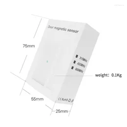 Sistemas de alarme Contato de porta sem fio 433Mhz para sistema de segurança residencialAlarme