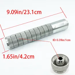 304 Stainless Steel Fuel Solvent Trap Filter 9.09" 10mm Part 1/2-20 1/2-28 5/8-24 M14X1 M14X1L M14X1.5 For NaPa 4003 WIX 24003