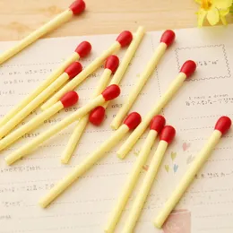 5/10 Pcs DIY Match Shape Mini Ballpoint Pen Novelty Plastic Pens For Kids Toy Stationery Writing Office Supplies