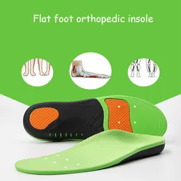 Semelles orthopédiques pour chaussures semelles Inserts pied plat soutien de la voûte plantaire pied Vargus Valgus correcteur chaussure semelle Pad Inlegzolen Eva