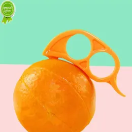 Ny 10st mini skalad fruktskalare Easy Open Citrus Lemon Orange Peel Remover Cutter Vegetabiliska skivor Fruktverktyg Kök Tillbehör