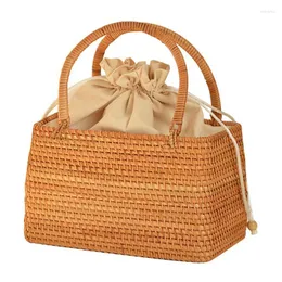 Вечерние сумки дизайн рука ручной корзин высококачественной ротанской женской сумочка летняя пляжная сумка Bohemia Bali кошелек