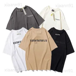 Designer-Mode-Essential-Kleidungshemd, Street-Casual-Essentail-Shirt, Sommer-Herren-Damen-Luxus-T-Shirt mit bedrucktem Buchstaben, lockeres T-Shirt aus reiner Baumwolle, Paare-Essential-T-Shirt