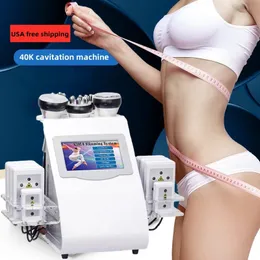 2023 Nuova macchina di cavitazione 40K Ultrasonic Fitness Beauty Machine Multi-polare RF Radio Frequen cy Anti-rughe Ringiovanimento Dispositivo di sollevamento della pelle
