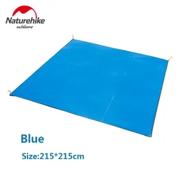 Tapete Naturehike 215x21 5cm/150x215cm Oxford Tapete de acampamento Tapete de chão sem areia para praia Sombra de pano Almofada à prova de umidade para piquenique e churrasco