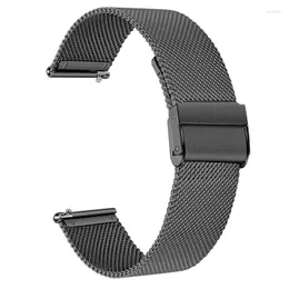 Realme Dizo Smart Bracelet Metal Band Quick Release Wrist Belt S 2 Real Me Pro Deli22のためのステンレス鋼ストラップを見る