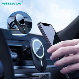 Автомобильный держатель Nillkin Magsafe для iPhone 14 Pro Max Magnetic Phone Holder в автомобиле для iPhone 13 Pro Max Car Mount Phone Cracket