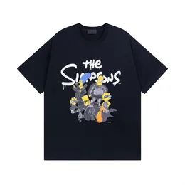 Дизайнерские мужские футболки с печеночной модной футболкой из хлопка хлопковые повседневные футболки с коротким рукавом Hip Hop H2y Streetwear Роскошные футболки M-3XL Y2
