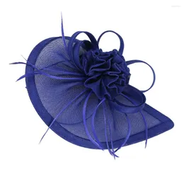 Bandanas Mesh Top Hat Tea Party Hats Women Fascinator Headdress Tops Headwear Wedding Headband